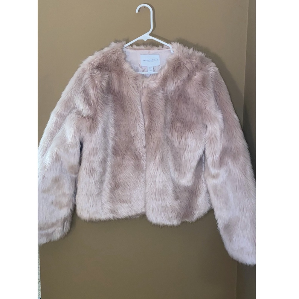 Faux fur jacket